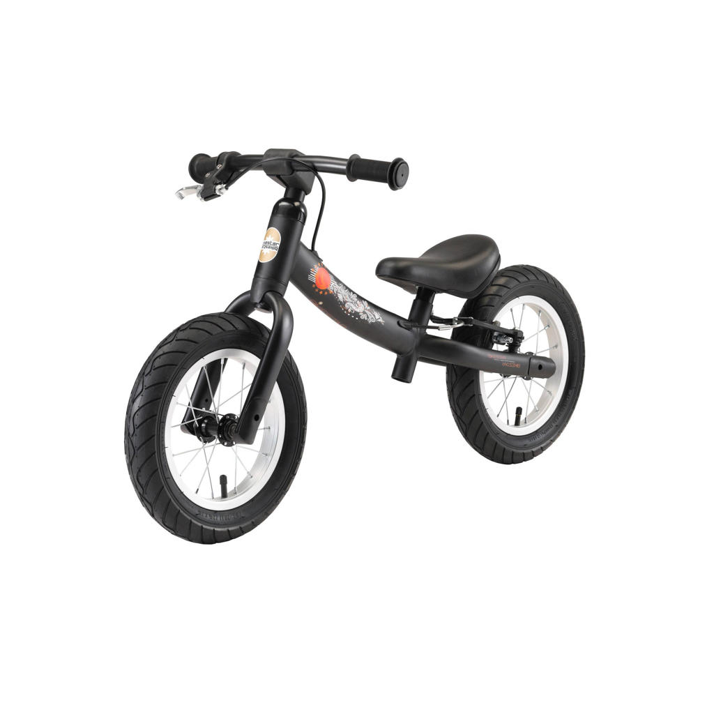 Bikestar meegroei loopfiets Sport 12 inch, paars/turquiose