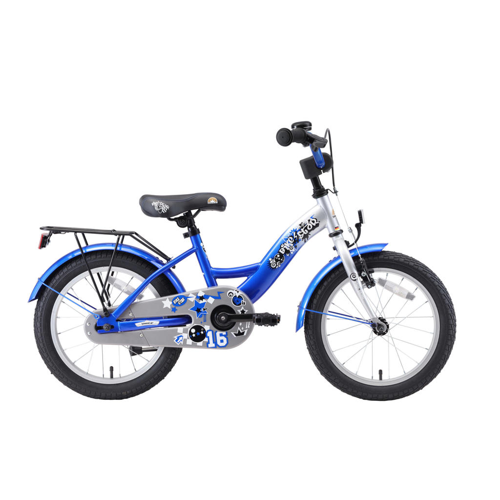 Kinderfiets 16 inch vanaf 5 jaar - Retro/Vintage look, V-brake