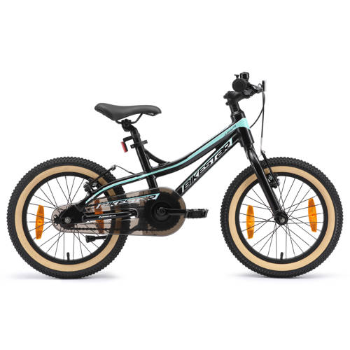 BikeStar Mountainbike kinderfiets 16 inch zwart afbeelding