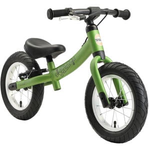 Sport, meegroei loopfiets, 12 inch, groen