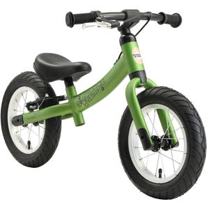 Sport, meegroei loopfiets, 12 inch, groen