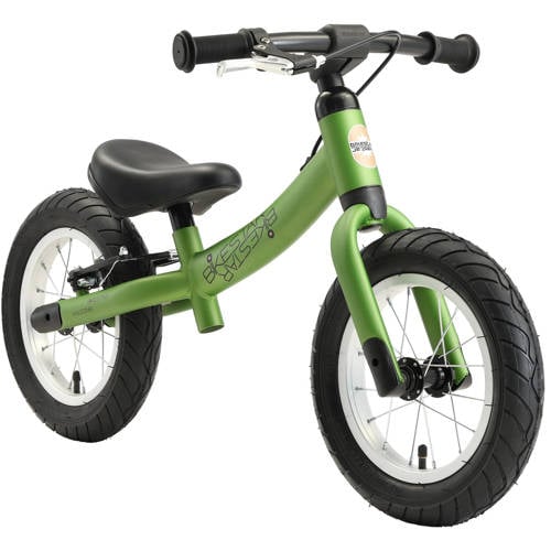 Wehkamp BikeStar Sport, meegroei loopfiets, 12 inch, groen aanbieding