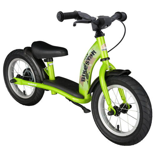 Wehkamp BikeStar Classic loopfiets, 12 inch, groen aanbieding