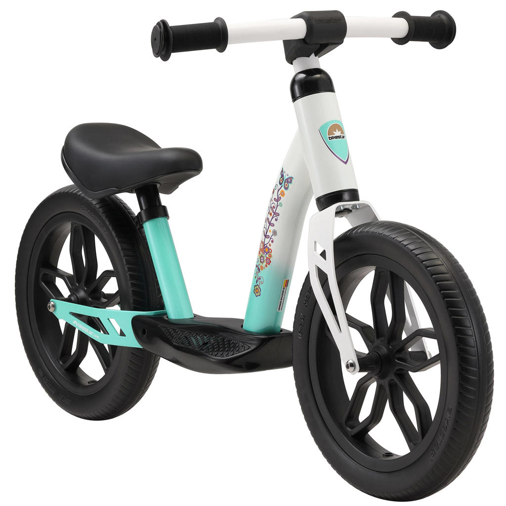 BikeStar Eco Classic loopfiets, 12 inch, extra light, wit