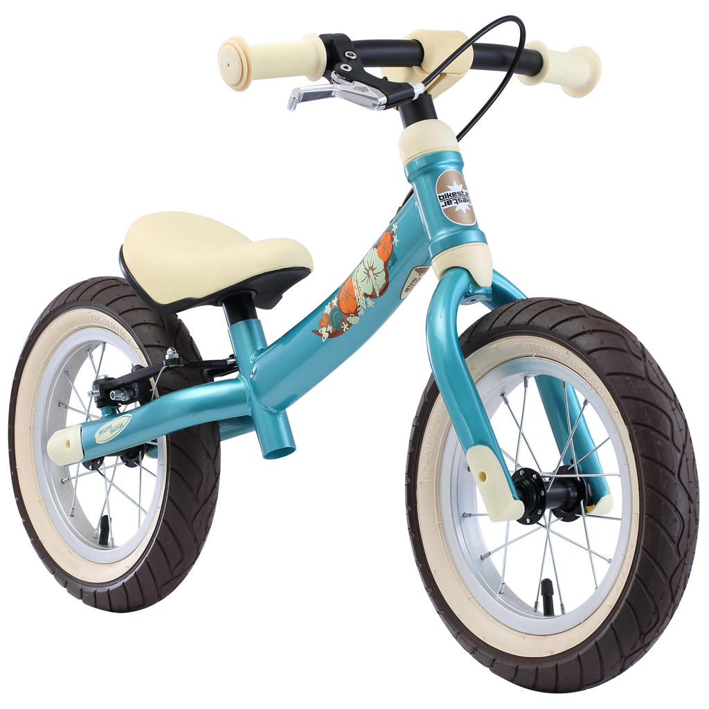 BikeStar Sport, meegroei loopfiets, 12 inch, turquoise