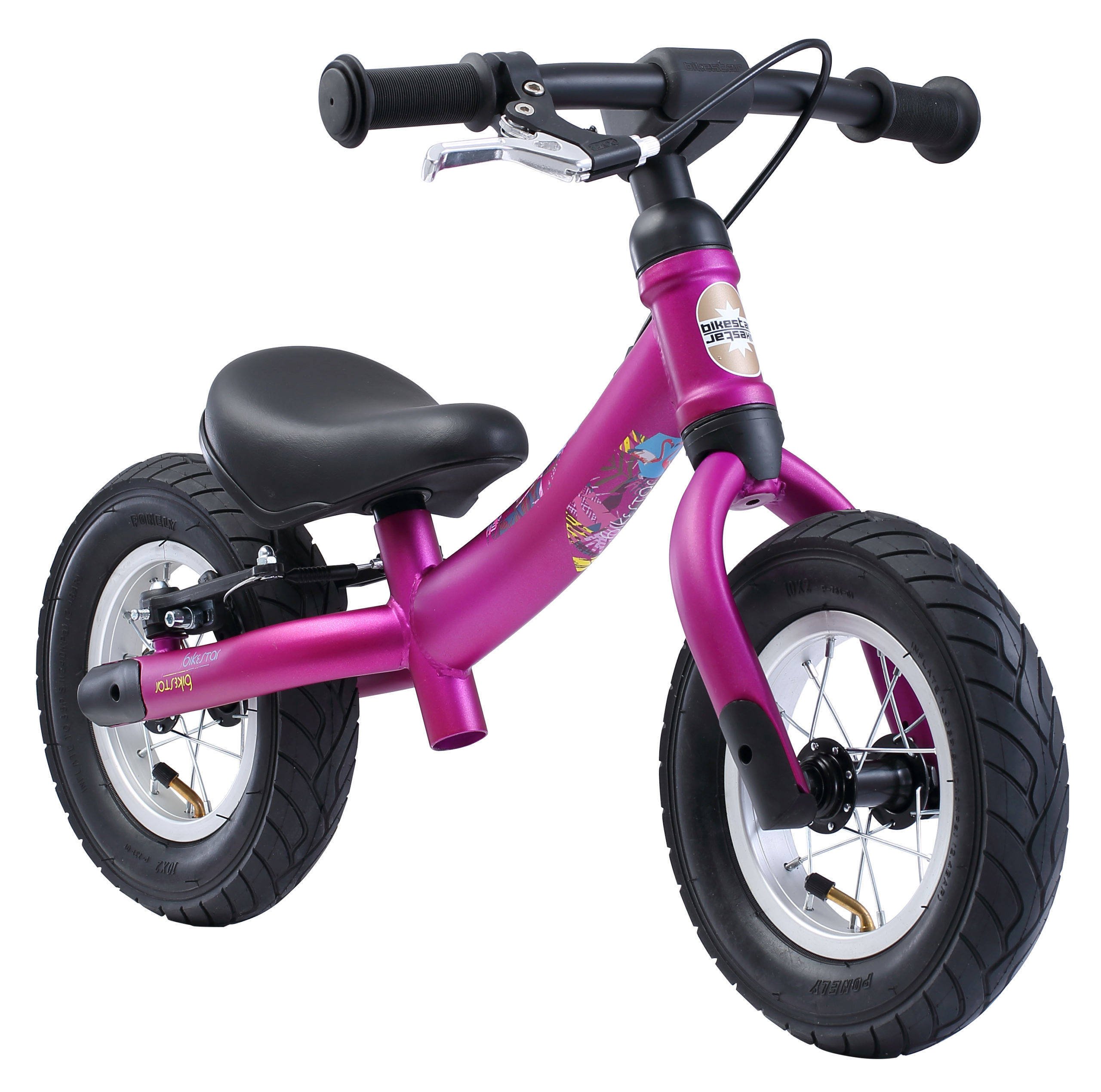 BikeStar Sport, 2 In 1 Meegroei Loopfiets, 10 Inch, Paars | Wehkamp