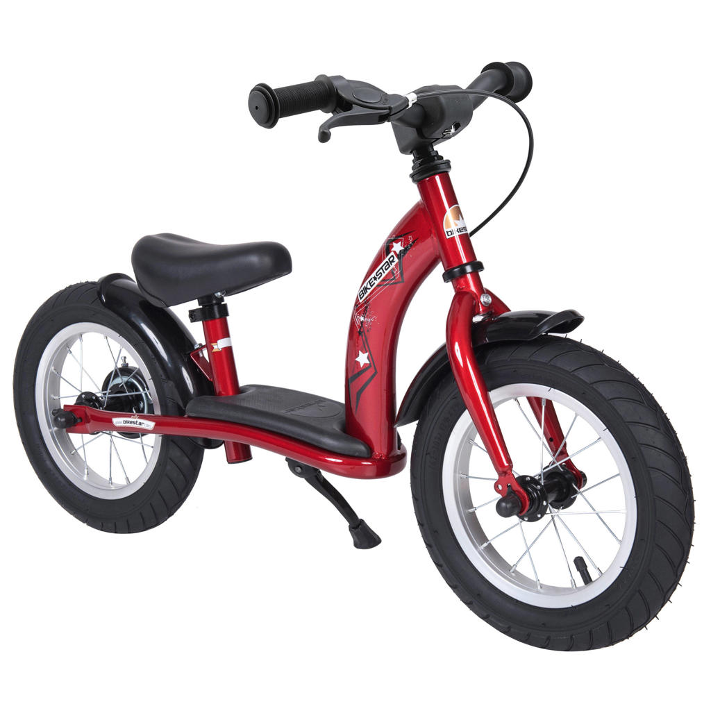 BikeStar Classic loopfiets, 12 inch, rood