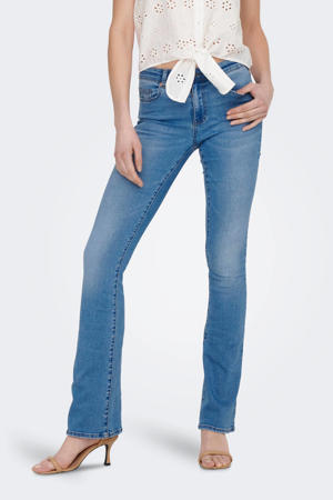 Denise Anna's flared jeans ONLHUSH light blue denim