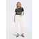 ONLY T-shirt ONLLUCY met printopdruk zwart
