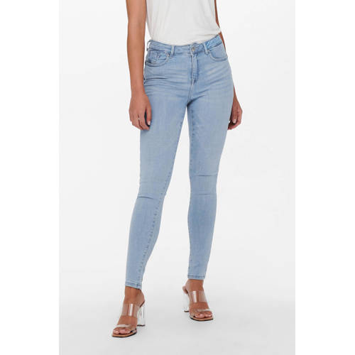 ONLY push-up skinny jeans ONLPOWER light blue denim afbeelding