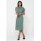 ONLY blousejurk ONLHANNOVER met all over print en ceintuur groen