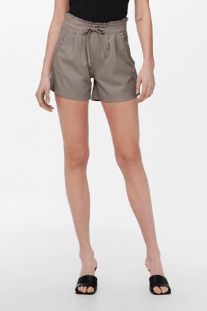 straight fit short JDYNEW taupe