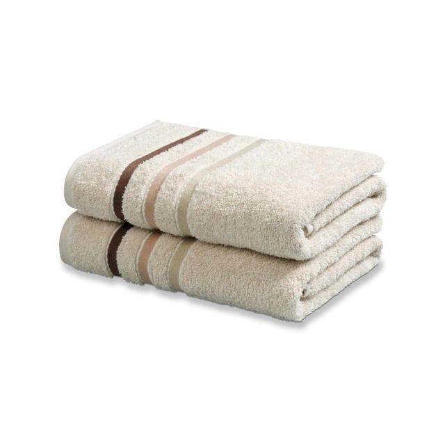 Achterhouden Kritiek Activeren Vandyck handdoek Prestige Lines (set van 2) (110x60 cm) | wehkamp