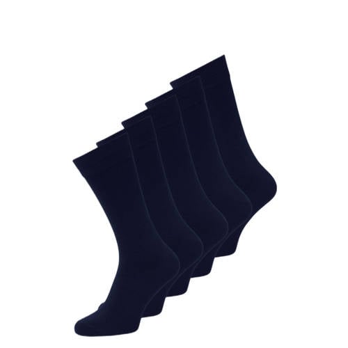 JACK & JONES sokken JACJENS - set van 5 donkerblauw afbeelding