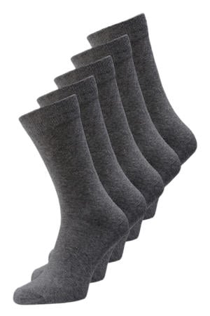 sokken JACJENS - grijs (set van 5)