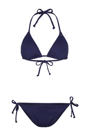 voorgevormde triangel bikini set Capri Bondey donkerblauw
