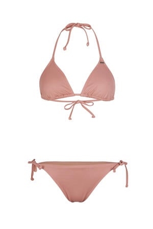 voorgevormde triangel bikini set Capri Bondey oudroze