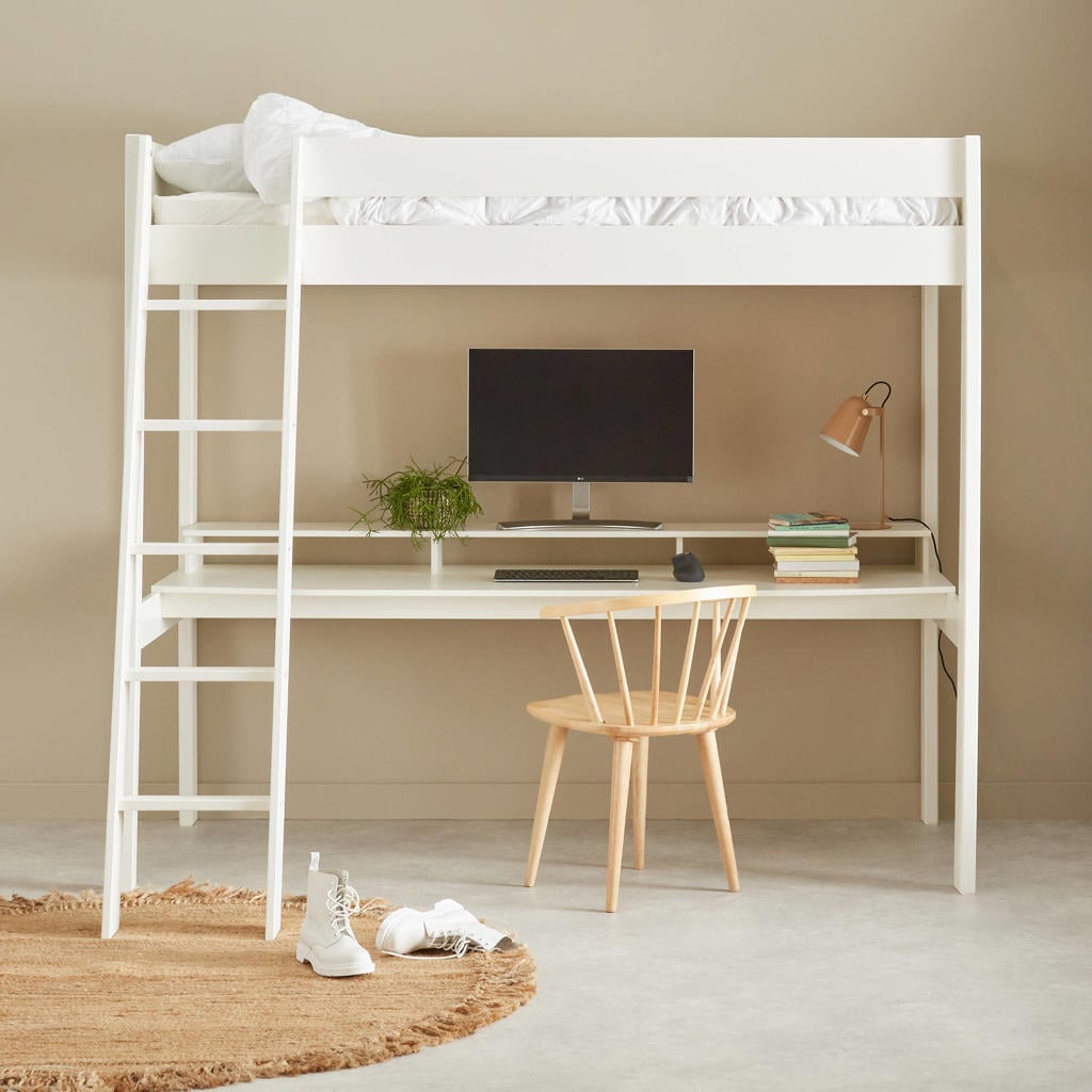 NOUS Kids hoogslaper met bureau Robin (90x200 cm)