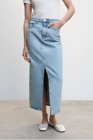 spijkerrok light blue denim