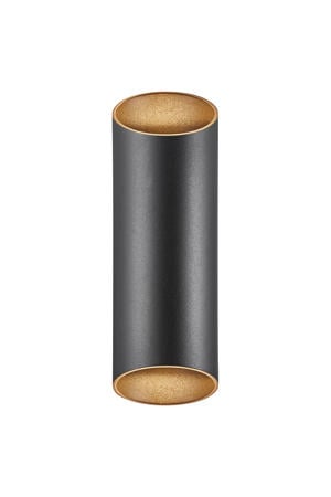 wandlamp buiten Nico - rond - zwart