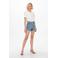 ONLY high waist mom short ONLVEGA light blue denim