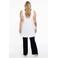 YOEK singlet van travelstof DOLCE wit