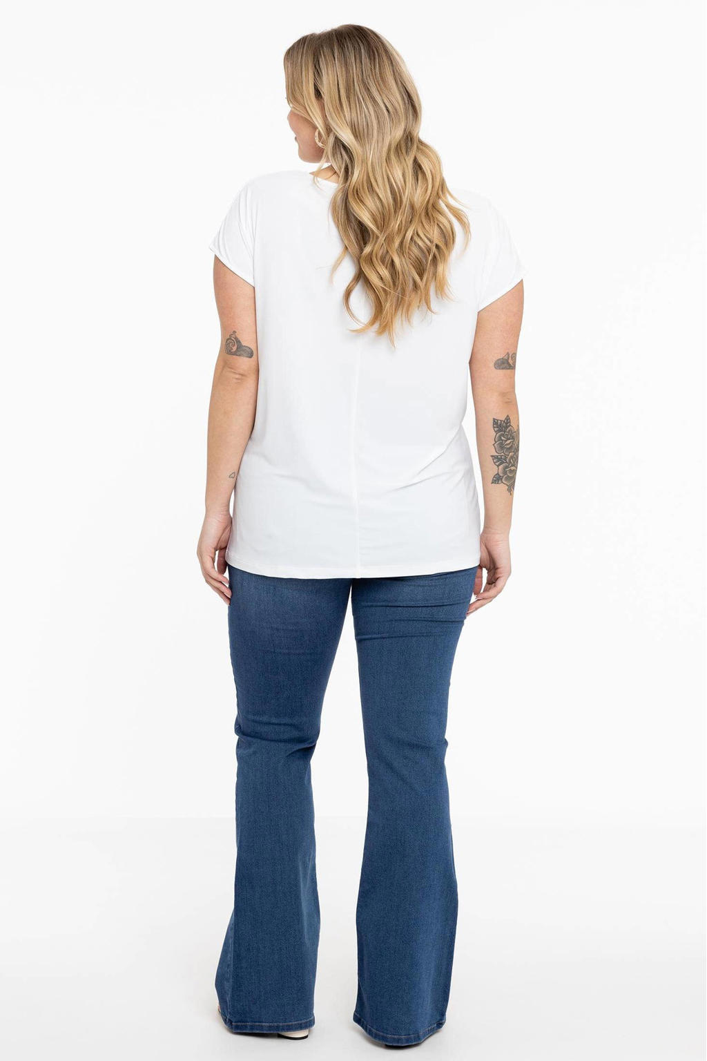 YOEK T-shirt wit