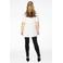 YOEK T-shirt DOLCE van travelstof wit