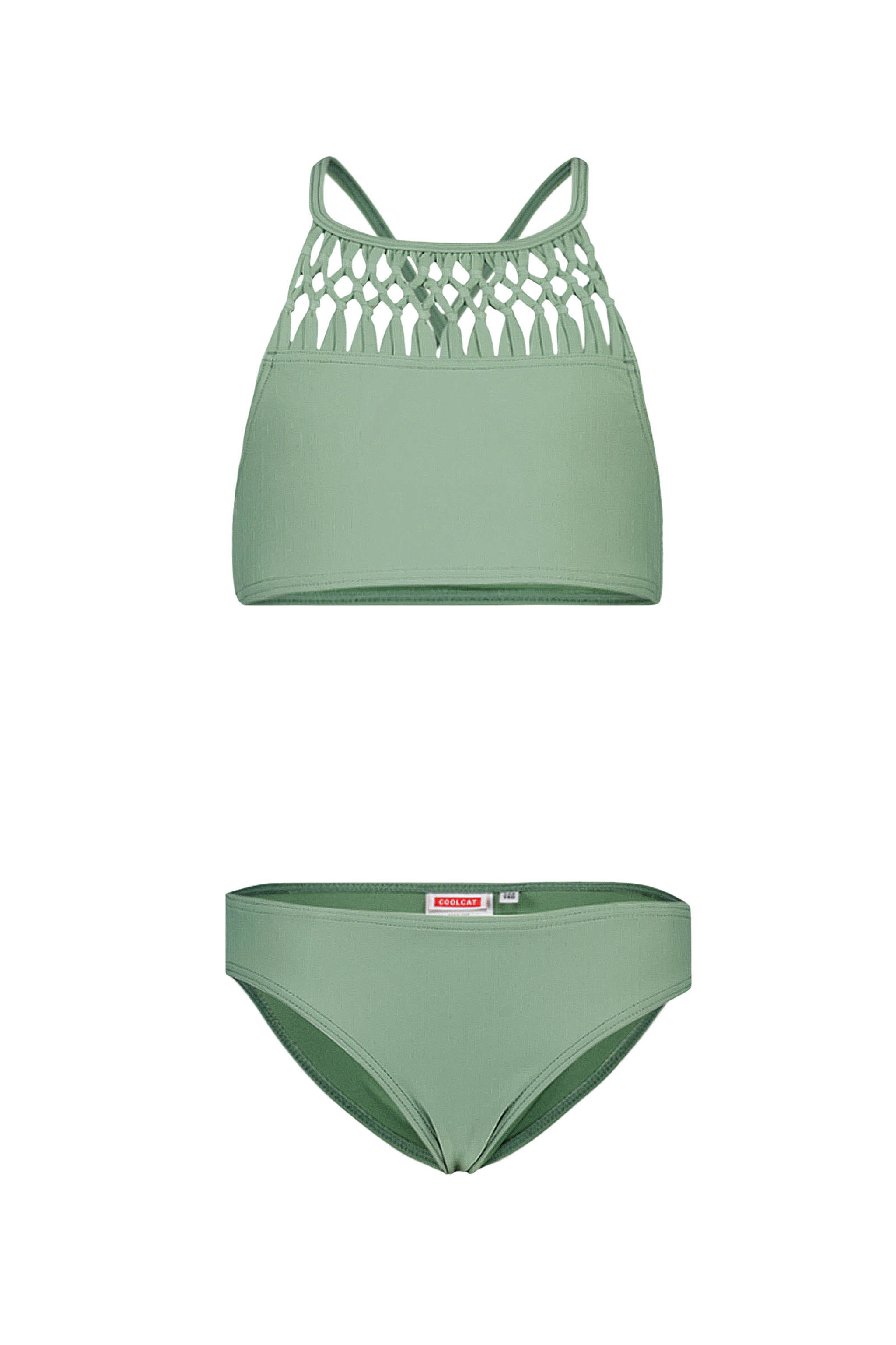 CoolCat Junior bikini Yessie groen wehkamp
