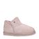 Warmbat Australia Willow gevoerde suède pantoffels lichtroze