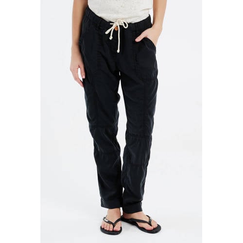 Protest cropped regular fit broek PRTLEAF zwart afbeelding