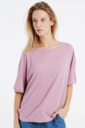 T-shirt oudroze