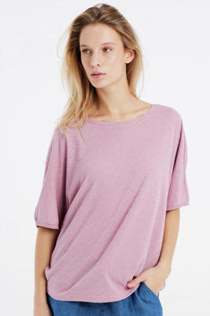 T-shirt oudroze