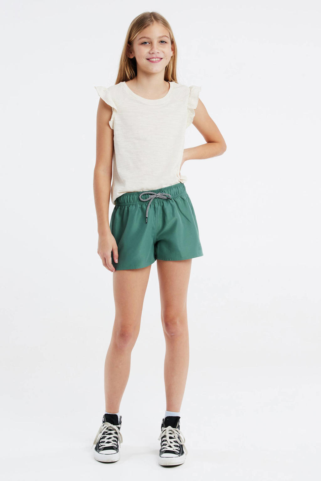 Protest strandshort PRTEVI JR groen