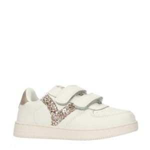   sneakers wit/roze