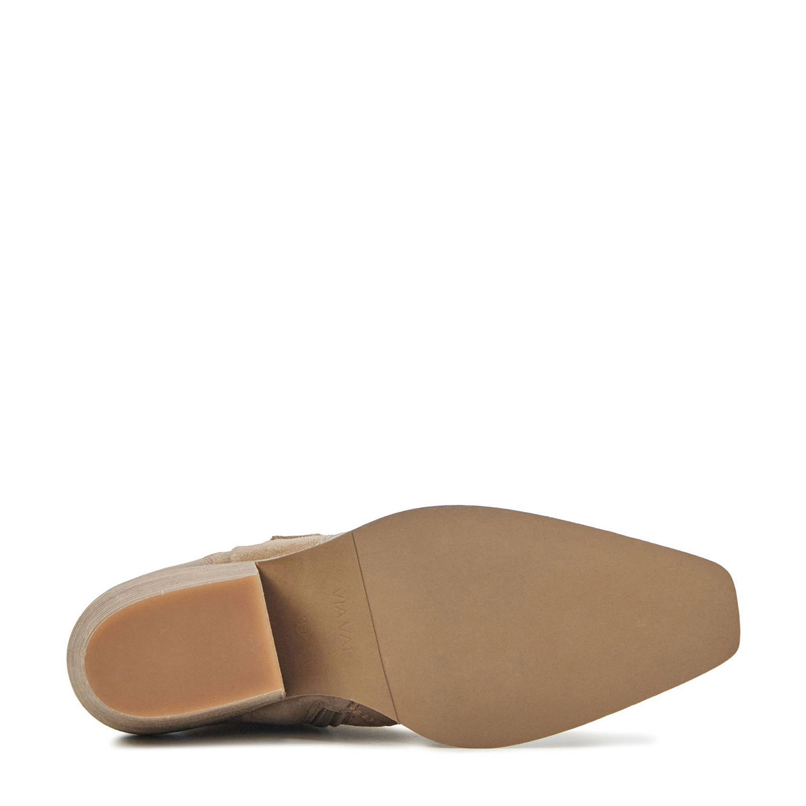 Via Vai suède cowboylaarzen beige | wehkamp
