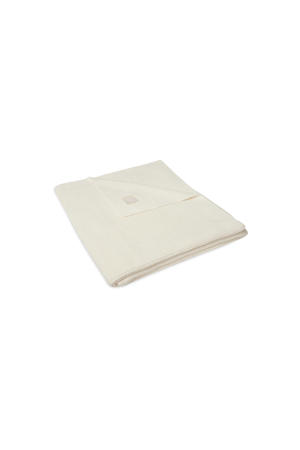 baby ledikant deken 100x150 cm Basic Knit Ivory