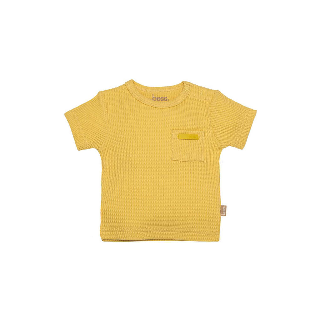 BESS baby T-shirt geel