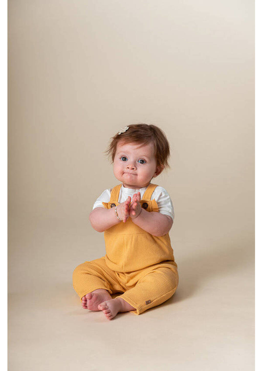 verkwistend Slank Vervelen BESS babystraight fit tuinbroek geel | wehkamp