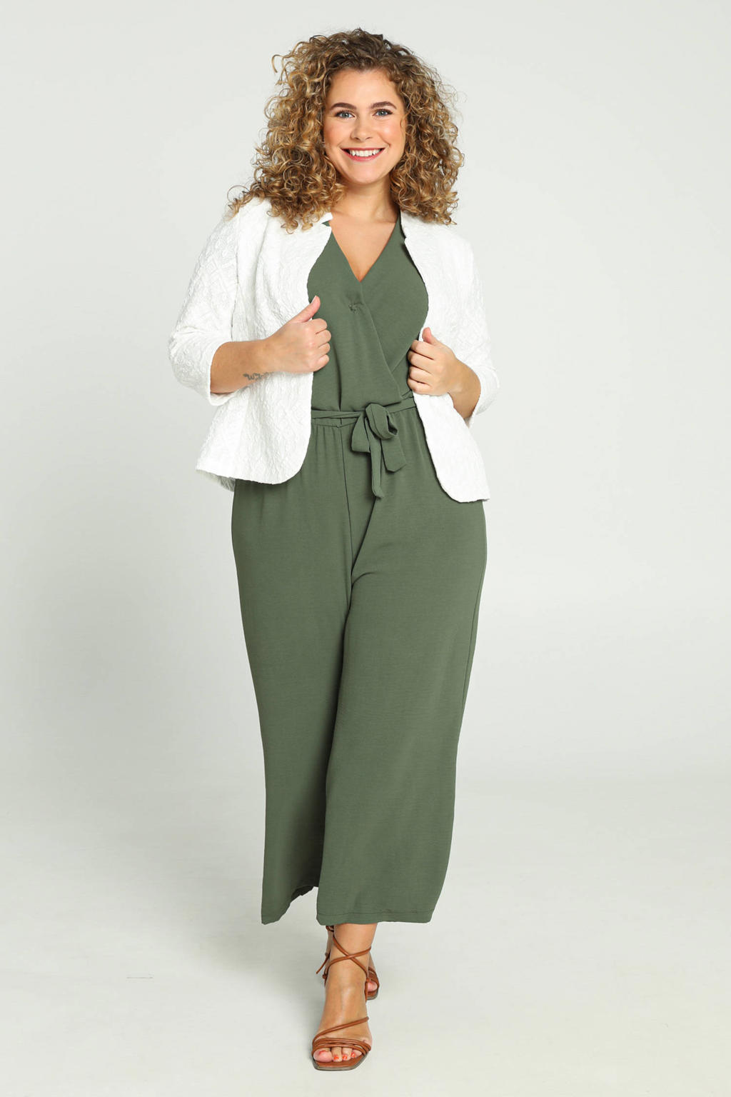 Paprika jumpsuit groen kopen? in huis wehkamp