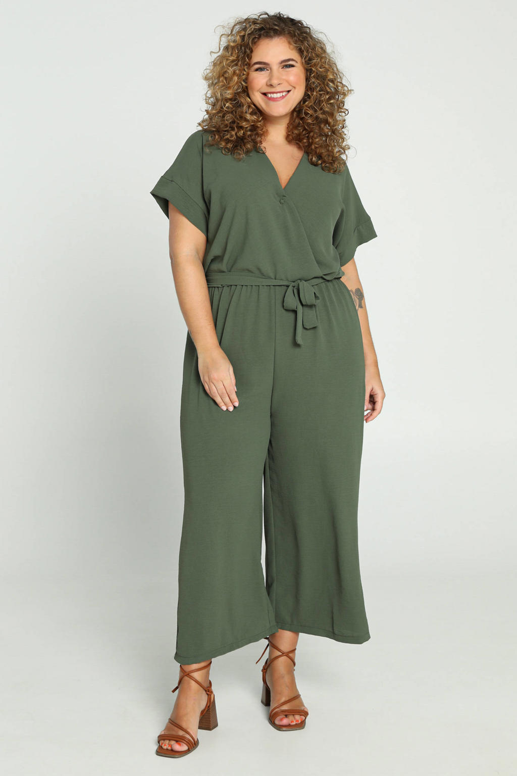 Paprika jumpsuit groen kopen? in huis wehkamp