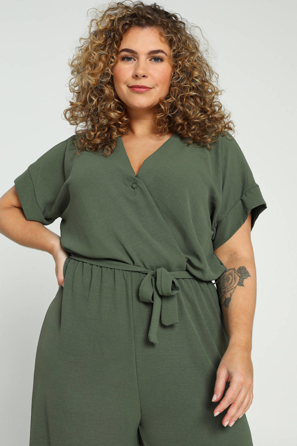 Paprika jumpsuit groen kopen? in huis wehkamp