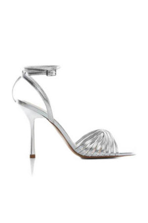  sandalettes zilver