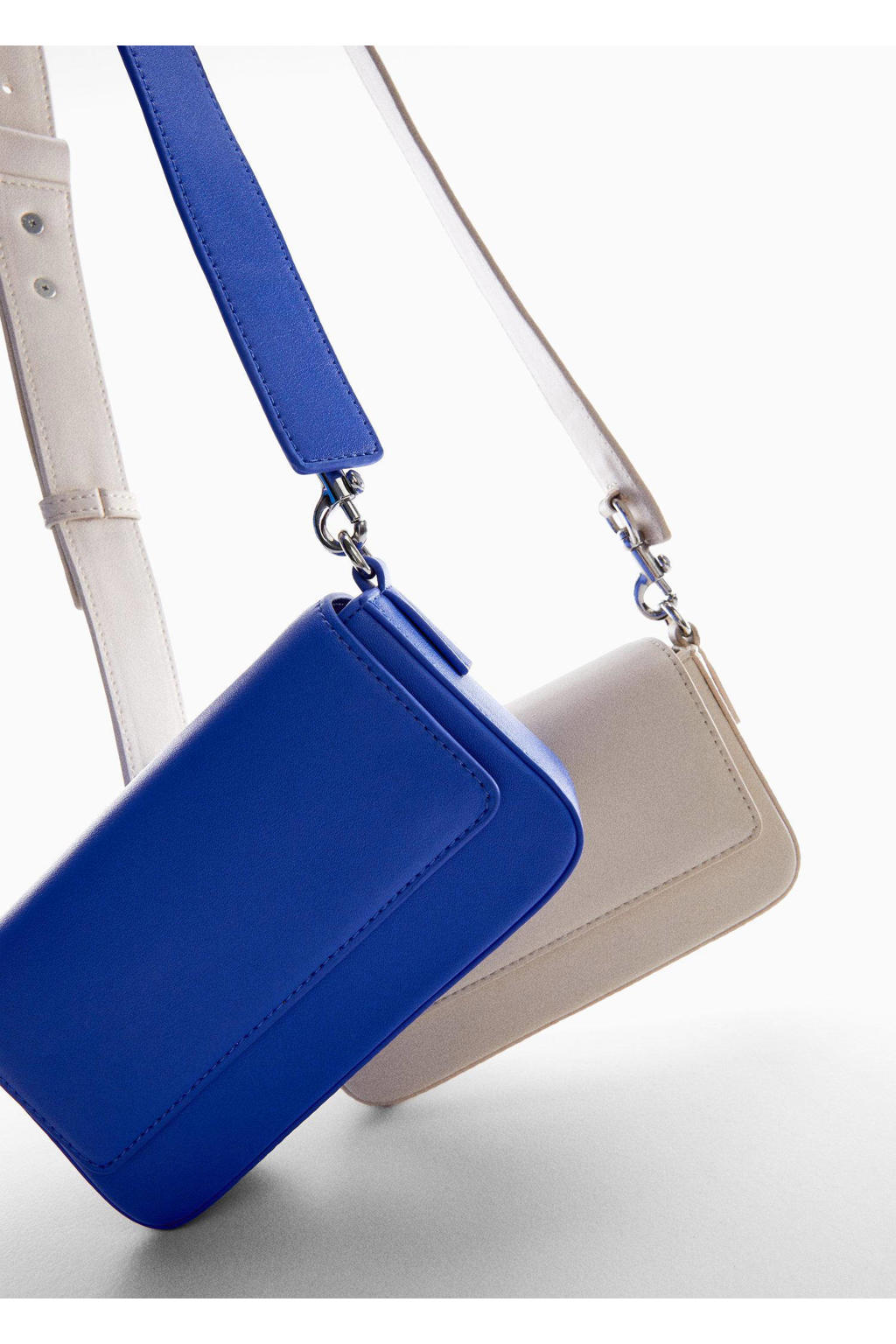 Mango crossbody tas kobaltblauw wehkamp