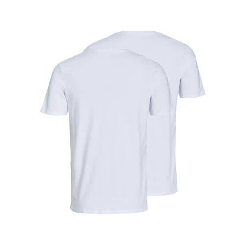 JACK & JONES ondershirt JACBASIC (set van 2) wit afbeelding