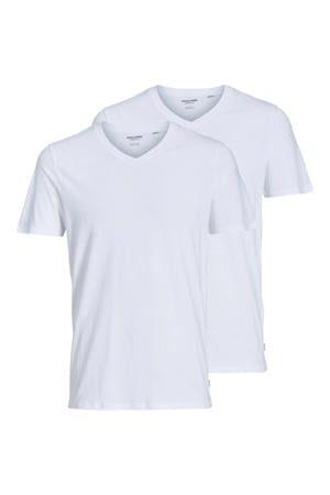 ondershirt JACBASIC (set van 2) wit