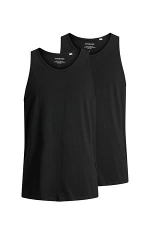 hemd JACBASIC (set van 2) zwart