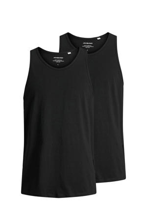 hemd JACBASIC (set van 2) zwart