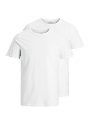 ondershirt JACBASIC (set van 2) wit