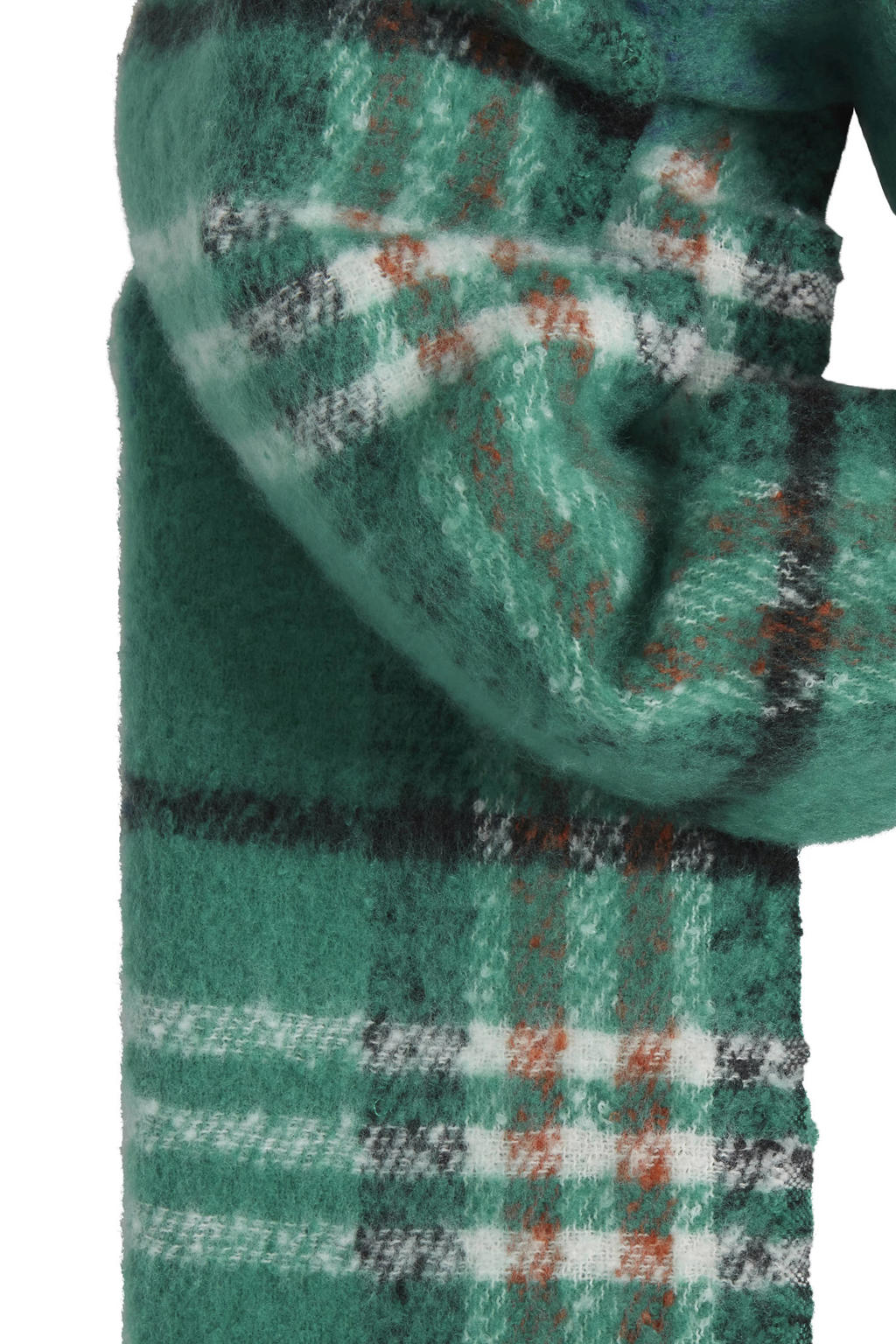 Warme Fleece Sjaals Lime Groen | - De Online Hobby Winkel